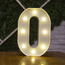 Decorative Letters Alphabet Letter LED Lights Luminous Number Lamp Night Light Wedding Proposal Party Baby Bedroom Decoration