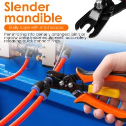 Pneumatic Disconnect Tool Disconnect Pliers Set Push-to-connect Pneumatic Fittings Removal Tool Quick Disconnect Pliers Air Hose