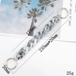 1pcs muticolor string Shoe Decoration Buckle Charms plastic lace Accessories DIY Combination for phone bag child kid unisex gift