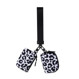 2PCS Mother’s Gift Mini Zip Around Wristlet Keychain Wallet Gift for Wristlet Portable Wallet Coin Purse Mini Women Coin Pockect