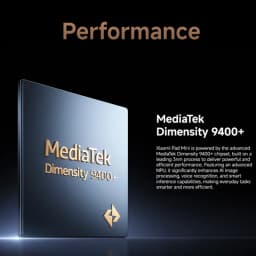 Global Version Xiaomi Pad Mini Tablet MediaTek Dimensity 9400+ Processor 8.8" 3K 165Hz Display 7500mAh Large Battery 67W HyperCh