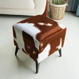 Imitation Cowhide Sofa Bench Living Room Shoe Changing Stool High Elastic Sponge Hallway Ottoman Iron Frame Home Furniture