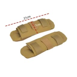 2Pcs Breathable Backpack Shoulder Strap Pad Cushioning Removable Shoulder Pad Non-slip Multifunctional Shoulder Liner Outdoor