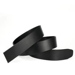 100% Real Cow Genuine Leather Belt No Buckle for Automatic Buckle Vintage Belt Body 3.50 cm Width Black Brown Cowskin