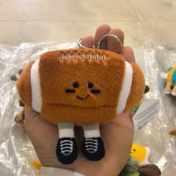 Plush Doll Series Cute Soft Rubber Key Chain Bag Pendant Plush Accessories Doll Car Pendant Holiday Gift. Plush Keychain