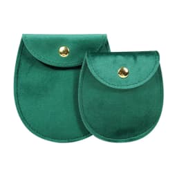 Jewellery Pouch Snap Button Soft Velvet Bag Envelope Jewelry Packaging Bag Wedding Gift Bracelet Necklace Earrings Rings Storage