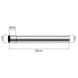 Chimney Flue Pipe Exhaust Pipe 0.2-0.5M Multi-model Stainless Steel Chimney Liner Flue Stove Pipe Water Heater Heating System