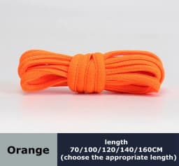 Durable Oval Polyester Flat Shoe Lace Semicircle Sports Shoelaces Classic Casual Boots Shoestrings for Adult Unisex