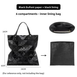 Extended Diamond Boston Bag Six-Grid Ten-Grid Shoulder Strap Lengthened Chain Belt for Three Houses Life