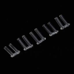 100Pcs/Bag 3 Types Plastic Compression Sleeves Plastic Plug for Rimless Glasses Accessories Repair Tools 1.4/1.5/1.6mm