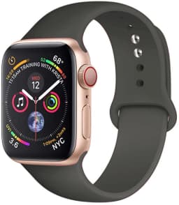 Strap For Apple Watch band 45mm 44mm 41mm 42mm 40mm 49mm 38mm Silicone correa bracelet iWatch series 9 8 5 4 3 8 6 SE 7 Ultra