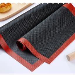 Cooking Sheet Mesh Baking Sheet Bread Mat Baking Mat Oven Sheet Heat Resistant Food Grade Silicone Bread Mat
