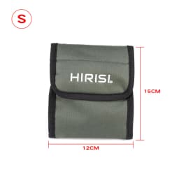 Hirisi Fishing Rig Bag Tackle Accessory Storage Bag for Carp Fishing Tackle Rigs Wallet Hair Rigs Transparent Carry Bag