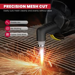 CNC Plasma Cutter Non-HF Pilot Arc Bestarc 50A BTC500XP 11GEN Blow Back Technology 16mm Clean Cutting with Digital Screen