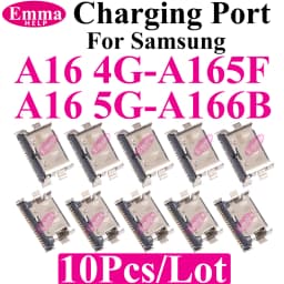10pcs Charging Port Dock Plug For Samsung A06 A07 A05 A04 A13 A14 A15 A17 A25 A31 A50s A51 A16 USB Charger Connector Socket