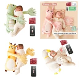 Infant Soothing Gentle Patting Hand Remote Controlled Pacify Toy for Baby Sleep Assist and Relaxation
