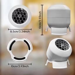 Snowflake Projector Light 360°Rotating Dynamic Christmas Snowflake Projector USB Rechargeable Night Lamp for Bedroom Party Decor
