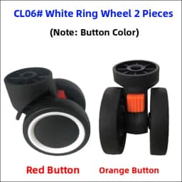 Universal Wheel Luggage Tool Box Wheel Bag Accessories Travel Suitcase Foot Wheel Luggage Carryon Spinner Wheel Removal