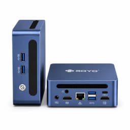 SOYO Y5 Power Mini PC Intel Core i7-8650U CPU(8M high-speed cache, up to 4.20 GHz) LPDDR4 16GB RAM 512GB M.2 SSD 4K Triple Display WIF5/BT5.0 Mini Computers