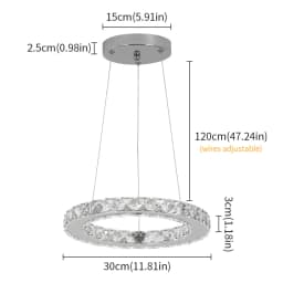 Led Luxury Ring Pendant Lights For Living Dining Room Chandelier Modern Home Decor Ceiling Lamp Nordic Luminaire Fixture Lustre