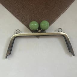 17.5cm Big Ball Purse Frame Marriage Lock Clasp With Screws Handbag Hook Round Hanger Parts Handmade Bag Hardware Accessories