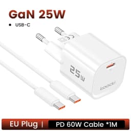 Toocki 25W GaN Charger USB C QC3.0 PD3.0 PPS Fast Charging for iPhone 18 17 16 Pro Max Samsung S25 S26 Fast Type C Charger