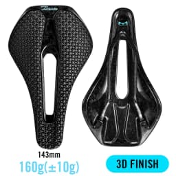RYET 3D Printed Bicycle Saddle Ultralight Carbon Saddle 140mm 105g Bike Saddle for MTB Gravel Road Bike Seat Cycling Parts