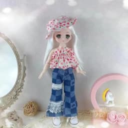 30cm Kawaii BJD Doll Girl 6 Points Joint Movable Doll with Fashion Clothes Soft Hair Dress Up Girl Toys Birthday Gift Doll New