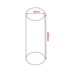 Clear Acrylic Column Sheet Stamping Block for Jewelry Packaging & Display Cosmetics Stand Photography Props Rings Holder Riser