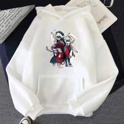 Murder Drones Uzi Doll N V Hoodie Women Harajuku Kawaii Hoodies Unisex Anime Cartoon Streetwear Aesthetic Pullovers Sweatshirts