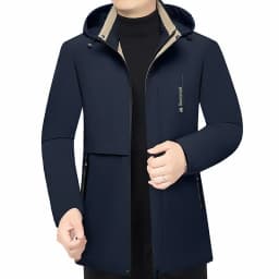Winter New Arrival Middle Aged Men High Grade Thick Warm Down Cotton Coat Father Style Male Casual Business Outerwear For Daily