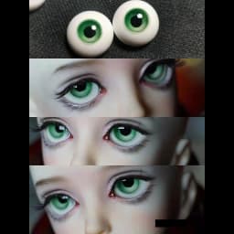 New Resin Eyes Doll Eyeball For 1/6 1/8 1/3 BJD Doll OB11 DIY Handmade Eyeball 10mm/12mm/14mm/16mm Doll Accessories Eyeball Gift