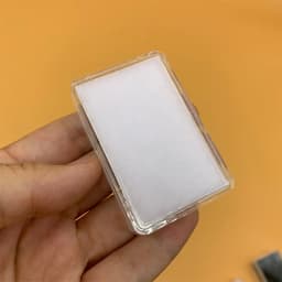 10Pcs/lot Wholesale Gemstone Storage Display Box Loose Diamond Jewelry Organizer Case Pendant Holder Acrylic Glass Top Gem Jars