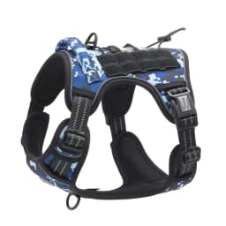 Reflective Tactical Harness For Large Small Dogs Training Vest Leash Pet Harness And Leash Set For Dog Outdoor Adjustable Padded