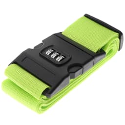 1Pc Travel Luggage Suitcase Secure Lock Durable Nylon Packing Strap Belt with Password Lock Safe Luggage Strap