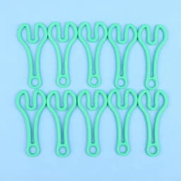10Pcs Shopping Cart Token Keychain - Supermarket Trolley Unlocking Tool 3D Printed Portable & Reusable Compact Sturdy Design