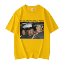 Funny Make America Great Again Meme Graphic T Shirts Fashion Aesthetic Short Sleeve T-shirts Unisex Casual Loose Cotton T-shirt