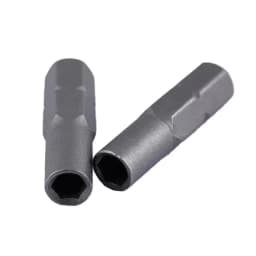 1Pcs 1/4" Driver Bits Screwdriver 6.35mm Hex Shank To 4mm Socket Bit Adapter Tool For Precision Hex Bits Holder Screw Tool