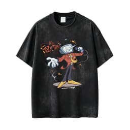 Washed Vintage Game Deltarune Spamton Funny Meme T-shirt Men's Women Clothing Casual Humor Lover Short Sleeve Oversized T Shirts