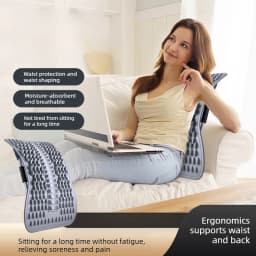 12Magnets Lumbar Vertebrae Relaxer Humpback Correction Shaping Back Stretcher Back Pain Relief Stretching Massager for Women&Men