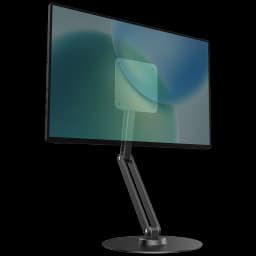 UPERFECT Metal Magnetic Bracket VESA 2 IN 1 Stand Max Support 19" Portable Monitor with Adjustment Holder For 7"-19" Dispalys