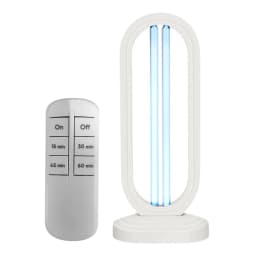 UVC Light Sanitizer with Remote Control 3-Speed Timing Ultraviolet 110V/220V UV Light Sanitizer Home Room Disinfection Device