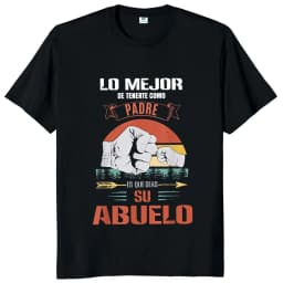 If Dad Can't Fix It We're Screwed T Shirt Retro Spanish Father Papa Gift Men Clothing Unisex Cotton Casual EU Size T-shirt