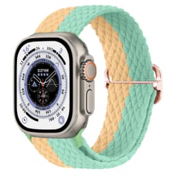 Nylon Strap For Apple Watch 12 11 10 9 8 7 46mm 42mm Adjustable Wristband iWatch Ultra4-3-2-1 49mm 6 5 4 SE 45mm 41mm 44mm Belt