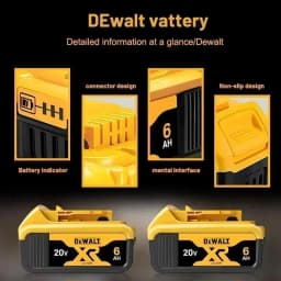 DeWALT 100% Original Battery 20V/60V 9000mAh MAX FlexVolt for DCB606 DCB205 DCB206 DCB209 DCB182 Power Tool Air Transport