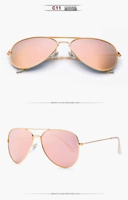 Air Force Pilot Sunglasses Men Polarized 62mm Frame Width Large Sun Glasses Male UVA/UVB Sunglass de sol With Case