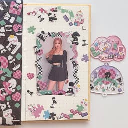 MOHAMM 12 Sheets Shiny Cool Game Stickers for Photo DIY Collage Art Album Creation Scrapbook Journal Planners
