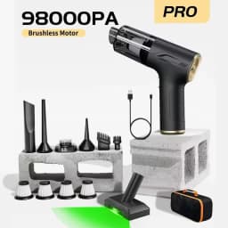 CENRR 980000PA Mini Car Vacuum Cleaner Strong Scution Powerful Wireless Car Cleaner HandHeld Air Gun Portable Vacuum Cleaner