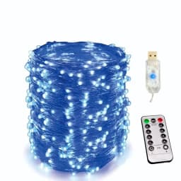 10M/20M Waterproof 8Modes USB Copper Wire LED String Fairy Light With 13Key Remote For Xmas Party Christmas Decoration New Year