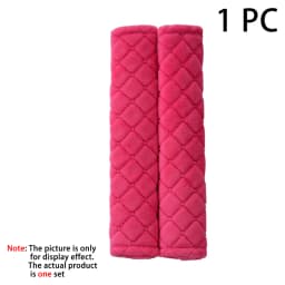Comfortable and Adjustable Seat Belt Covers in Soft Velvet Fabric - Perfect for Car, Truck, SUV, Backpacks